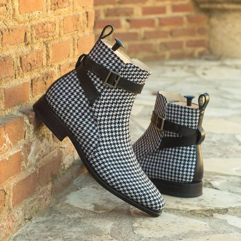 Men's Chelsea Ankle Boots – British Style Zip-Up Dress Boots Chelsea Ankle Boots Axl