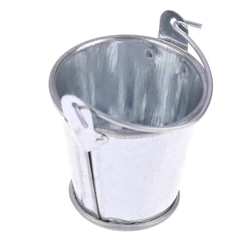 1:12 Dollhouse Miniature Metal Milk Can Bucket – Farm Decor Dollhouse Accessory Axl