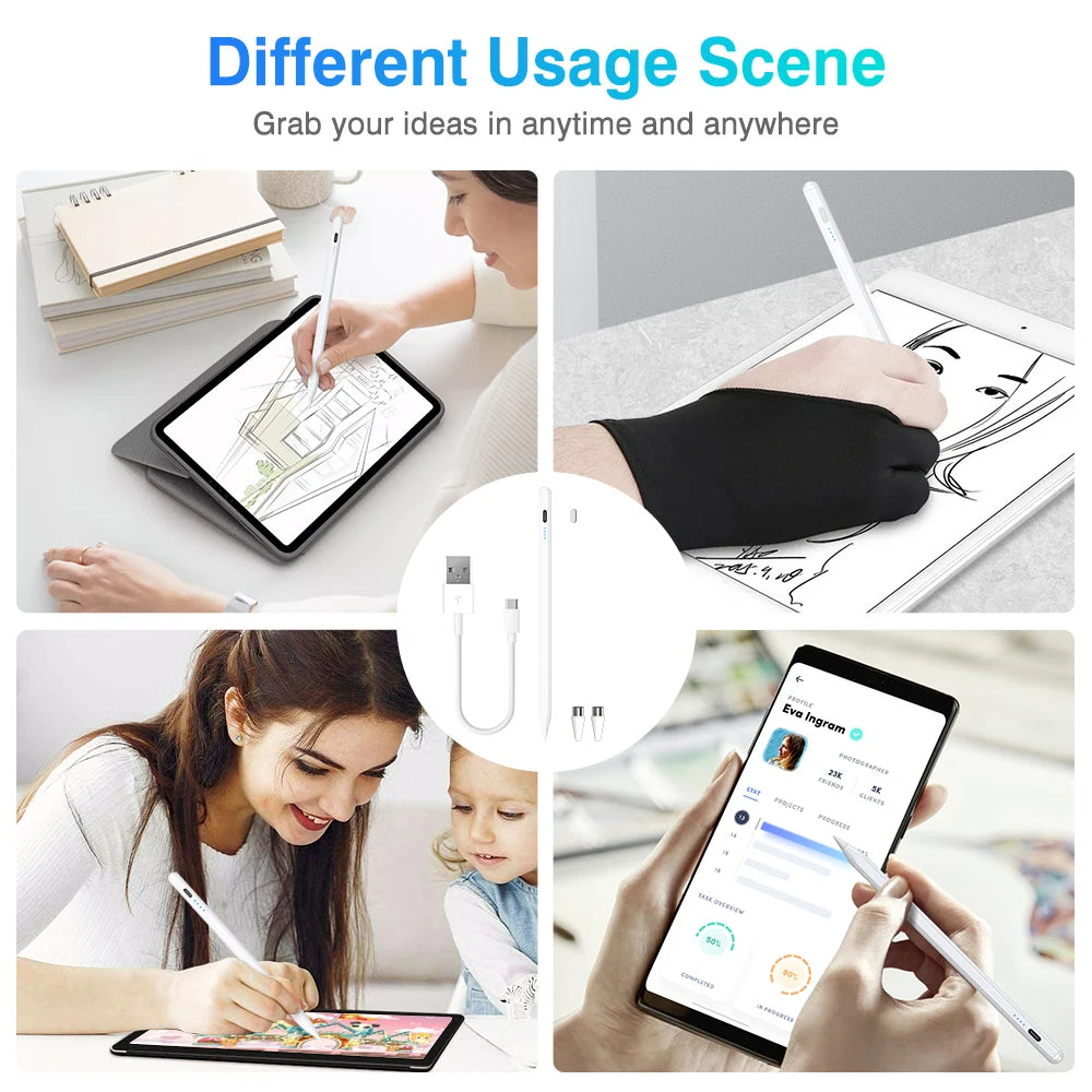Universal Active Stylus Pen for iPad, Android & Windows Active Stylus Pen Axl