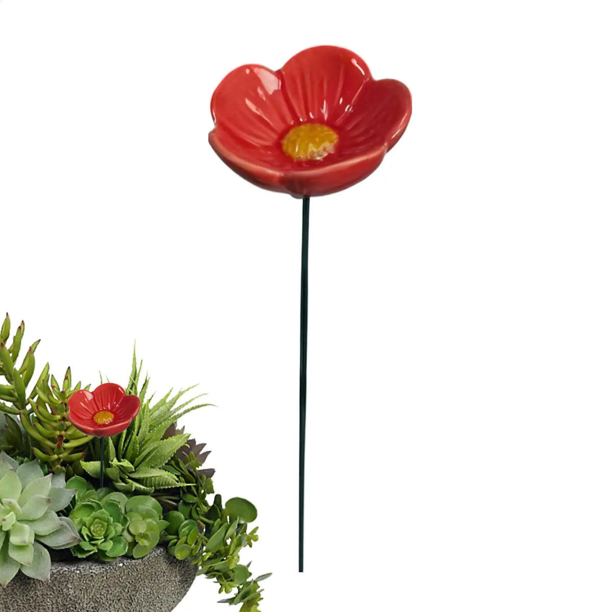 Ceramic Bee Bath Garden Pollinator Waterer – Bird & Bee Station Garden Pollinator Station Axl