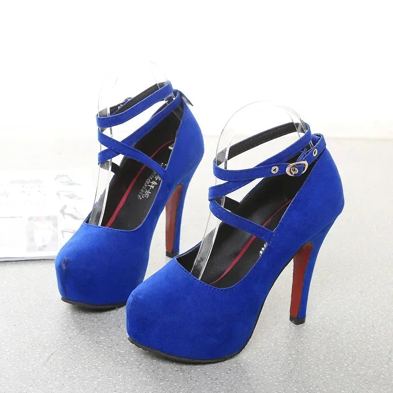 Women's Faux Suede Stiletto Pumps – 8cm Heel Dress Shoes Stiletto Pumps Axl