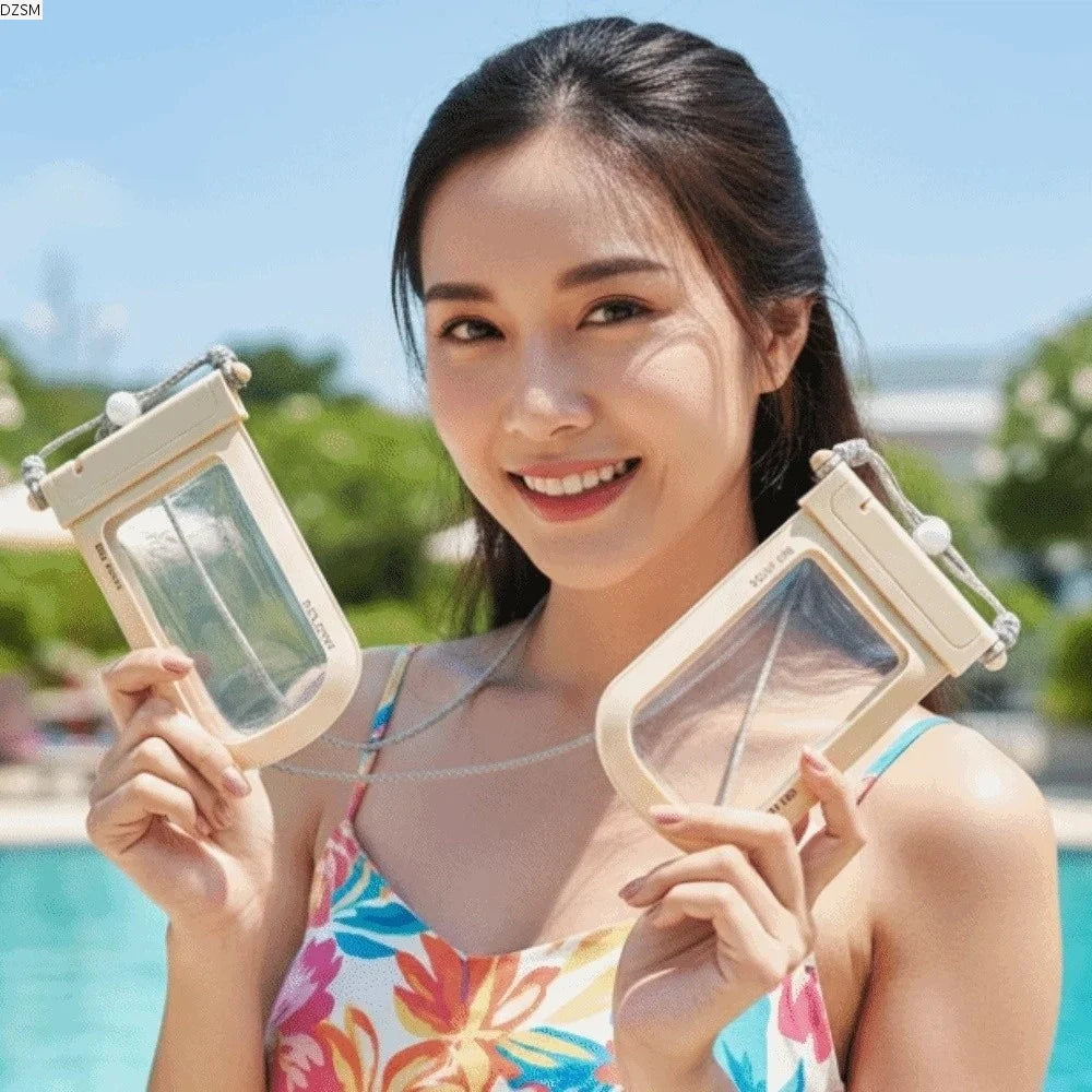 Waterproof Phone Pouch Crossbody Dry Bag – Up to 7.2" Waterproof Phone Pouch Axl