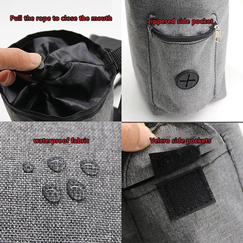 Rock Climbing Chalk Bag – Anti-Slip Waist Belt Pouch Climbing Chalk Bag Axl