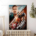 Bullet Train Movie Poster – Self-Adhesive Wall Art Print Movie Wall Poster Axl 10x15cm No Frame z1