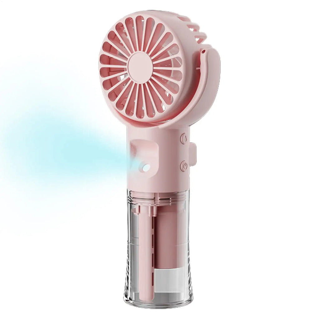 Handheld Misting Fan – USB Rechargeable Portable Mini Cooler Handheld Misting Fan Axl
