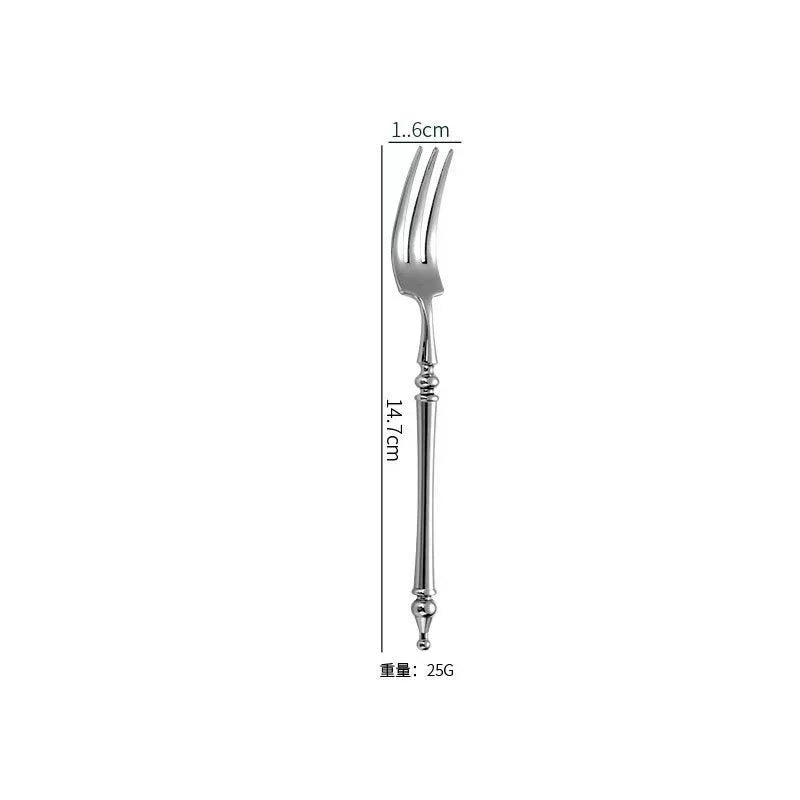 304 Stainless Steel Flatware Set – Steak Knife, Fork & Spoon Stainless Steel Flatware Set Axl E China Mainland