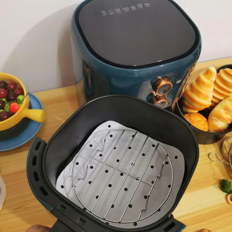Stainless Steel Steamer Rack Set 2 PCS – Air Fryer & Pot Grid Steamer Rack Set Axl