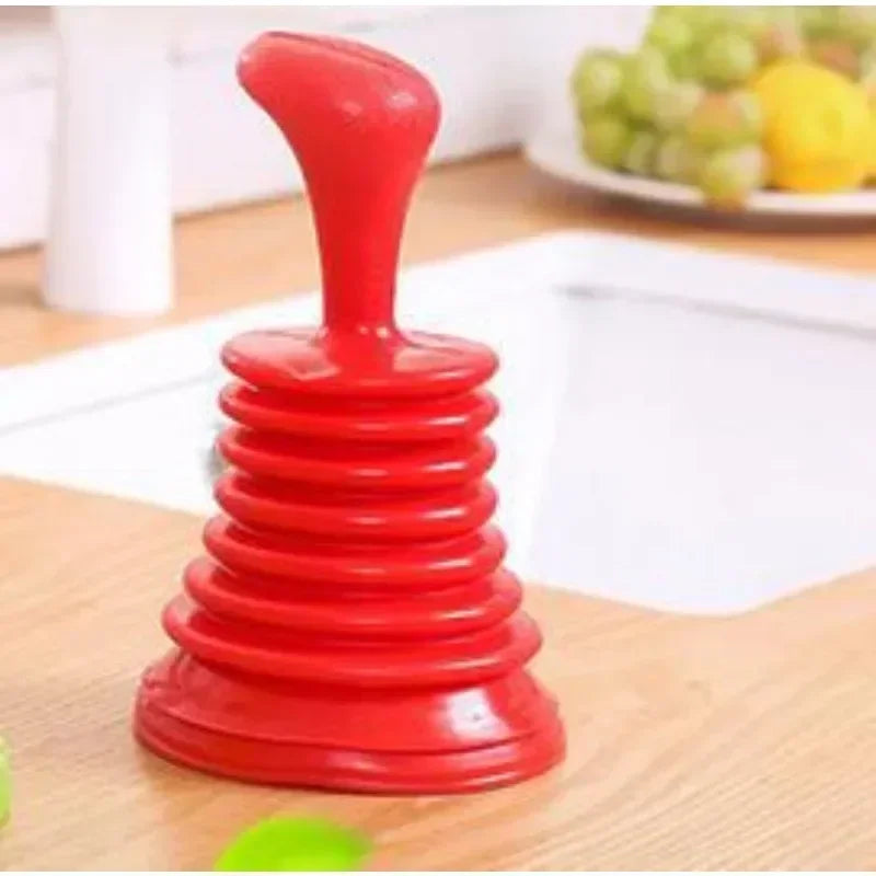 Powerful Toilet & Sink Plunger – Suction Cup Drain Dredger Drain Plunger Axl