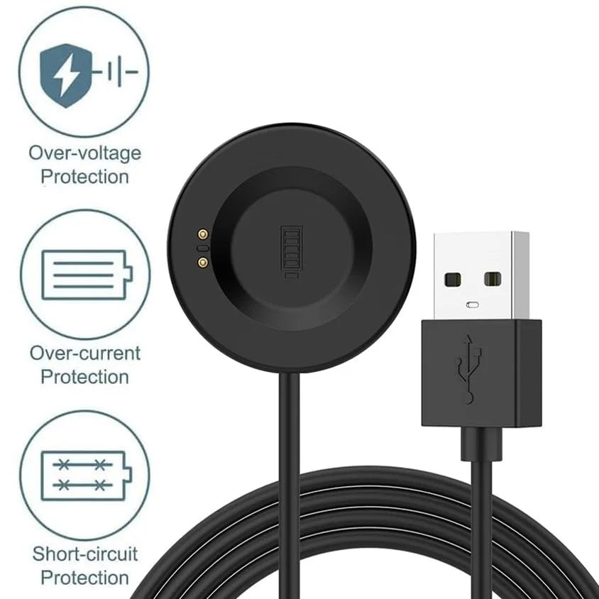 Magnetic Charging Cable for iTECH Fusion 2 & 3 Smartwatch 1m Smartwatch Charging Cable Axl