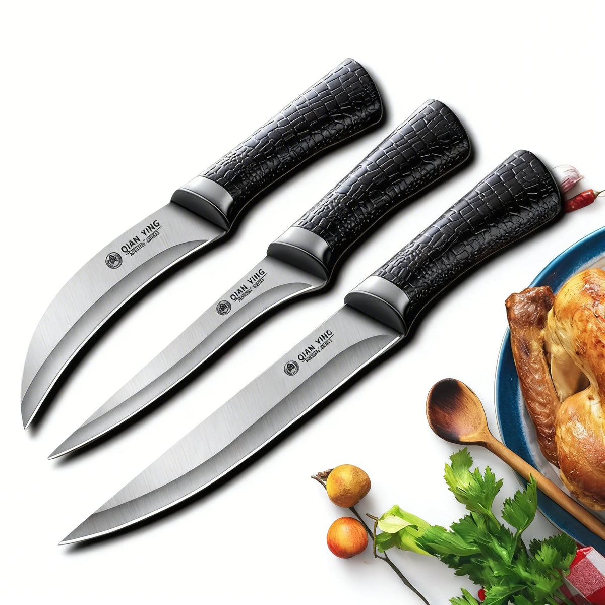 Professional Chef's Knife – Sharp Stainless Steel Meat Knife Chef's Kitchen Knife Axl