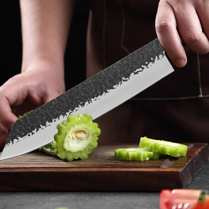InLeung Handmade Chef Cleaver – Stainless Steel Kitchen Knife Chef Cleaver Knife Axl