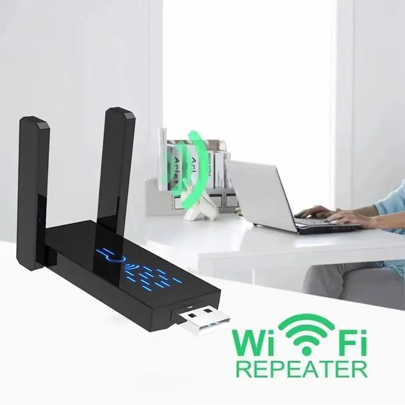 USB 3.0 Dual Band 1300Mbps WiFi Adapter – No Driver Needed WiFi USB Adapter Axl