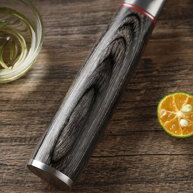 XUAN FENG Folding Fruit Knife – D2 Steel & Wooden Handle Folding Paring Knife Axl