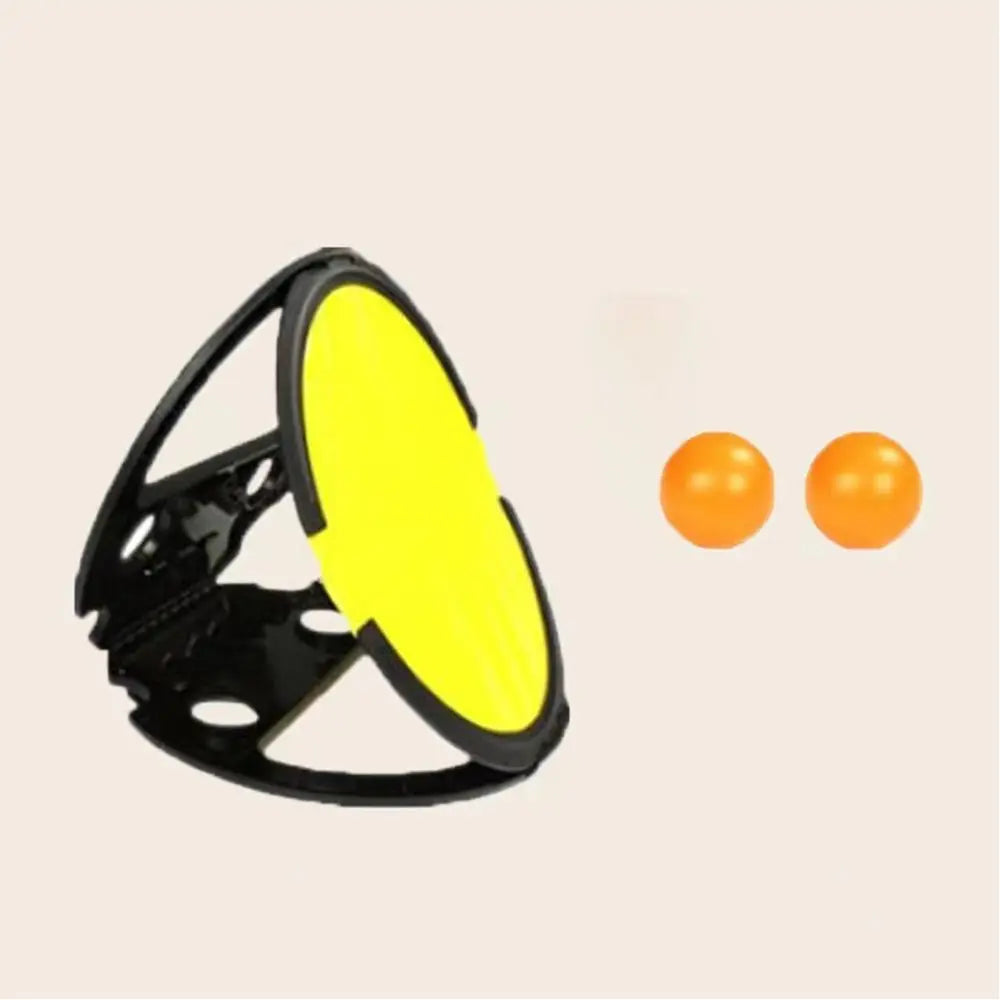 Outdoor Toss & Catch Ball Racket Set – Family Game Toy Outdoor Catch Game Axl Black