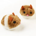 Mechanical Plush Mouse Cat Toy – Wind-Up Interactive Pet Toy Interactive Cat Toy Axl Brown
