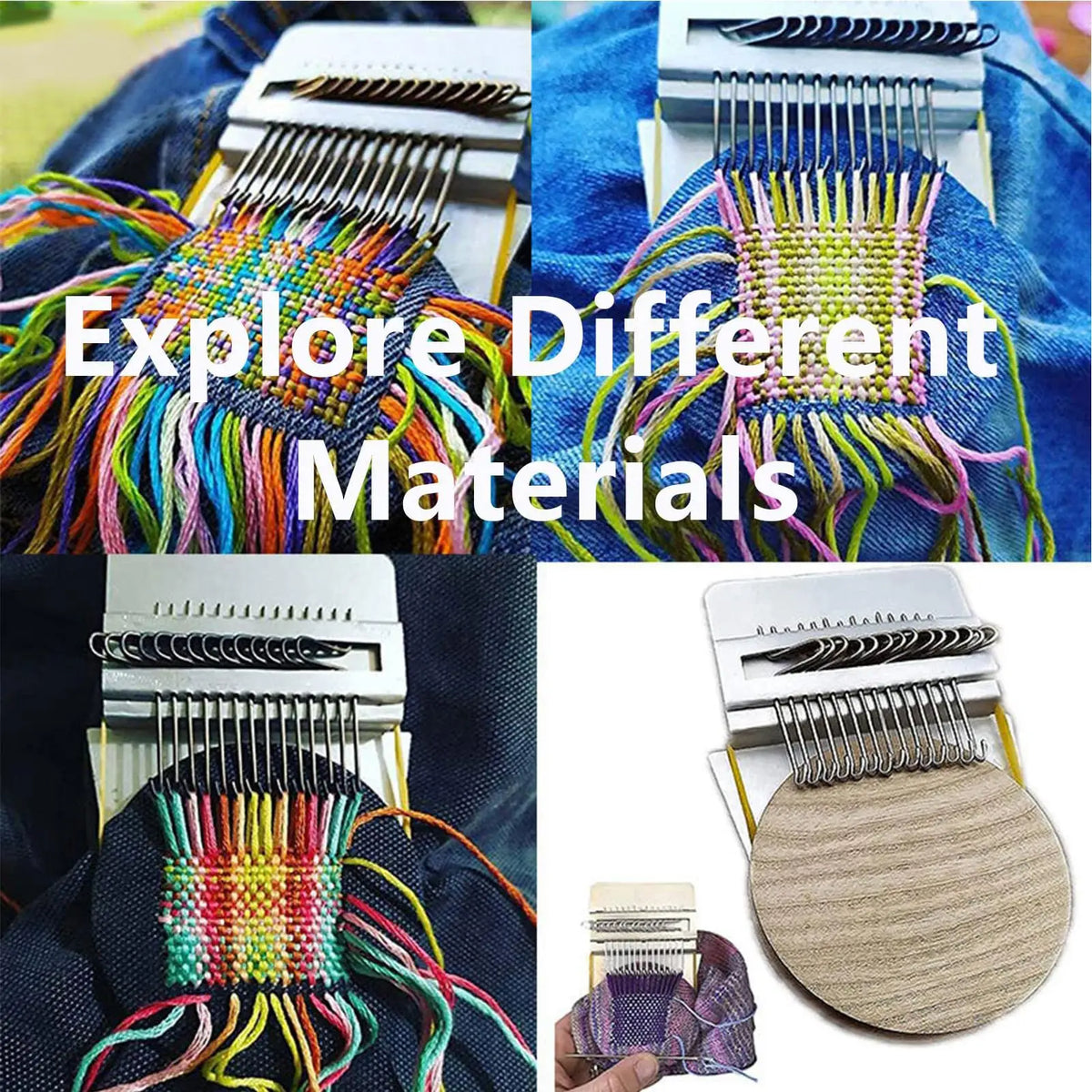 Darning Kit – Small Darning Loom for Clothing Mending & Crafts Darning Loom Kit Axl