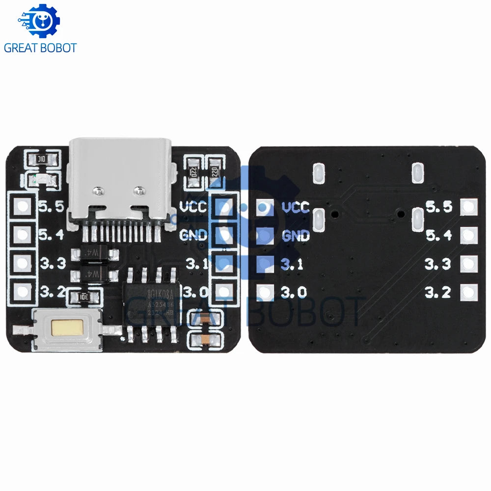 STC8G1K08A 51 MCU Core Board – 8-Pin ADC Development Module MCU Development Board Axl