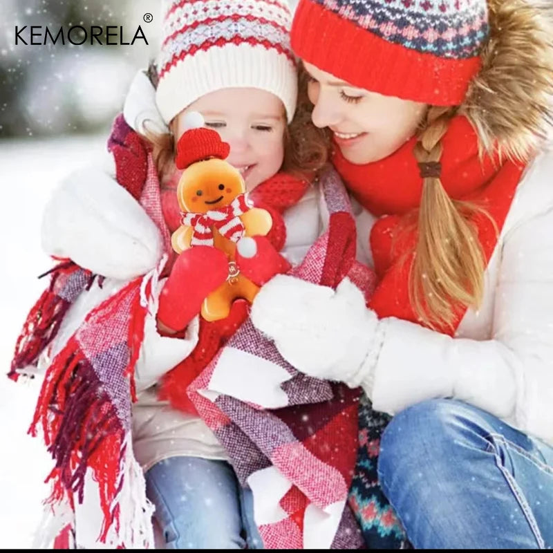 KEMORELA Gingerbread Man Christmas Water Bottle – Kids Gift Kids Water Bottle Axl
