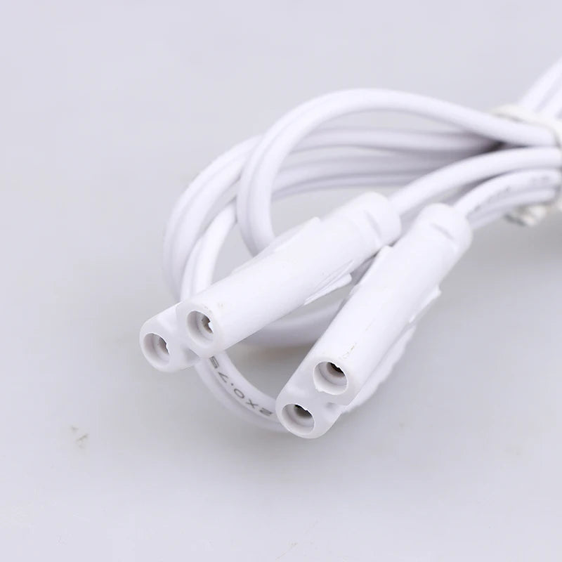 Flexible LED Tube Connector Cable – T4 T5 T8 2-Pin Link Cord LED Tube Connector Axl