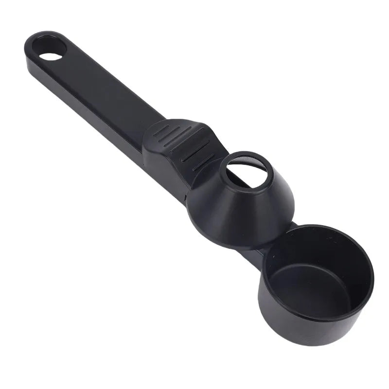 Coffee Scoop Funnel for Reusable Pods – 2 Tbsp Measuring Spoon Coffee Measuring Scoop Axl