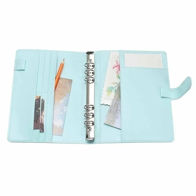 Vintage PU Leather Ring Binder Notebook Cover A5 & A6 Ring Binder Notebook Cover Axl