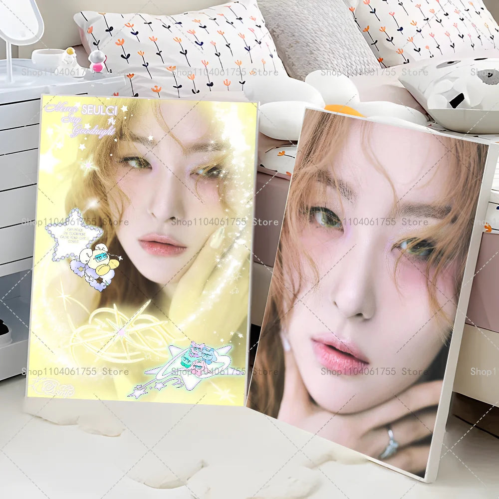 Seulgi Cosmic Album Wall Poster – Self-Adhesive Waterproof Sticker Wall Art Poster Axl