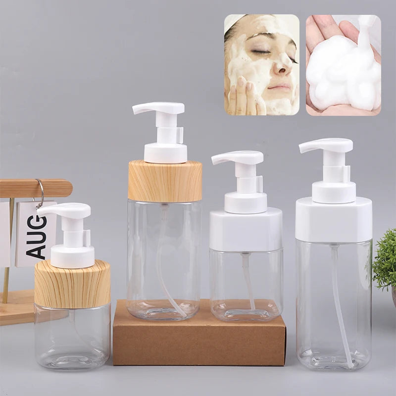 Foaming Soap Dispenser 300/500ml – Refillable Pump Bottle Foam Soap Dispenser Axl