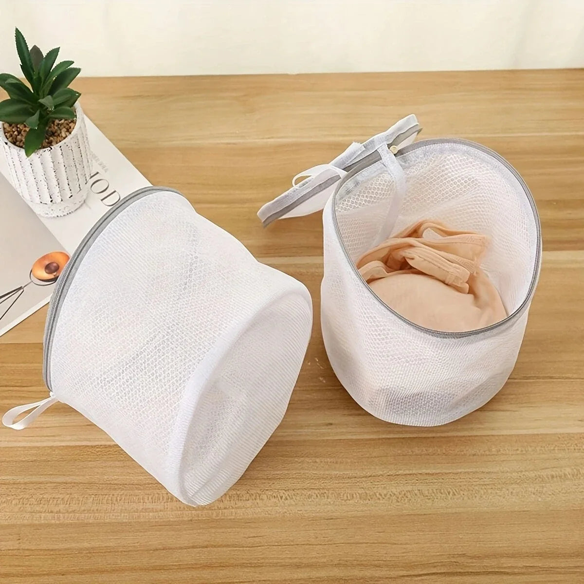 Mesh Laundry Bag for Lingerie & Bras | Zipper Delicates Wash Bag Mesh Laundry Bag Axl