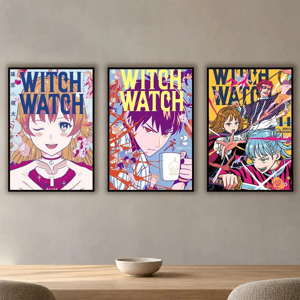 Witch Watch Poster – HD Waterproof PVC Wall Sticker Decor Wall Decal Sticker Axl