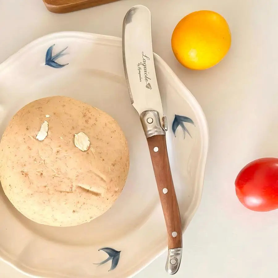 Laguiole-Style Butter & Cheese Spreader Set 4-6 Pcs | Rainbow Cheese Spreader Set Axl