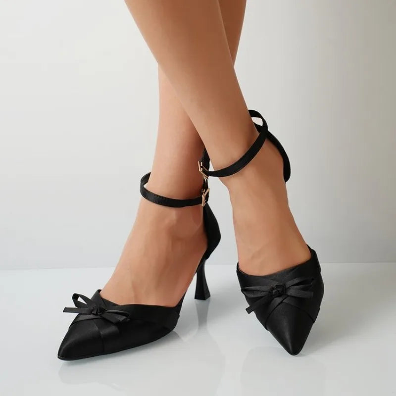 Women's Butterfly Stiletto Sandals – Pointed Toe Bridal Heels Stiletto Sandals Axl