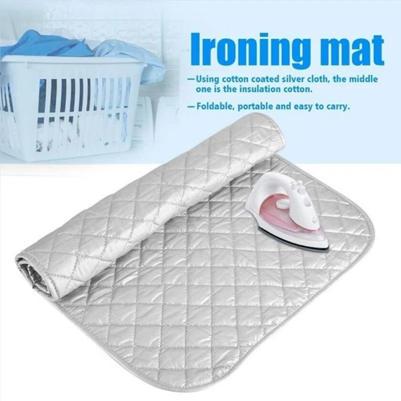 Portable Ironing Mat – Heat Resistant Non-Slip Cotton Pad Ironing Mat Axl
