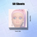 5-Pack Funny Grimace Doll Notepad Set – 250 Sheet Office Humor Novelty Memo Pads Axl 5packs(250 Sheets)