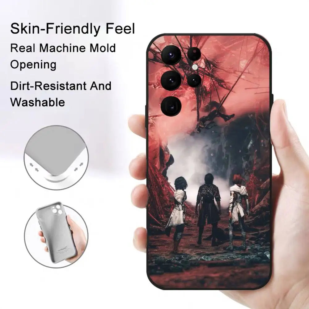 Samsung S20–S24 FE Plus Ultra TPU Case – Full Coverage Phone Case Axl