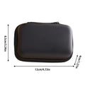 Travel Electronics Organizer Bag – Portable Tech Accessories Pouch Electronics Organizer Bag Axl Black
