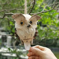 Handcrafted Straw Owl Hanging Ornament | Rustic Home Decor Hanging Ornament Axl A
