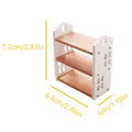 1:12 Dollhouse Miniature Bookshelf Three-Tier Display Rack Dollhouse Miniature Axl one size