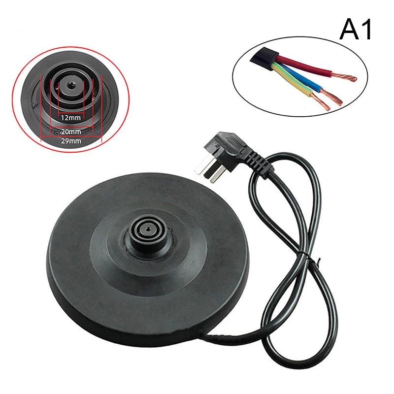 Universal Electric Kettle Base – High Power Disc Replacement Kettle Replacement Base Axl A1