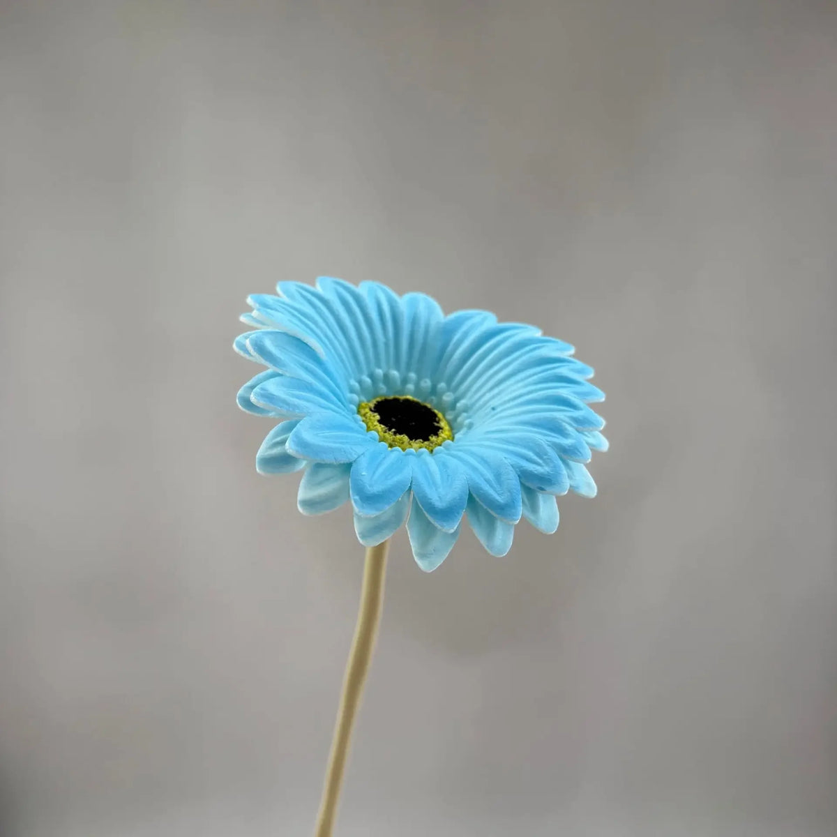 10-Pack PU Gerbera Daisy Artificial Flower Stems | Faux Sunflowers Artificial Flower Stems Axl Blue