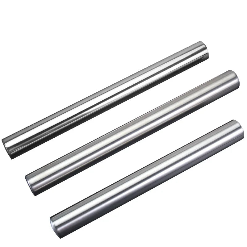 40cm Stainless Steel French Rolling Pin – Dishwasher Safe French Rolling Pin Axl
