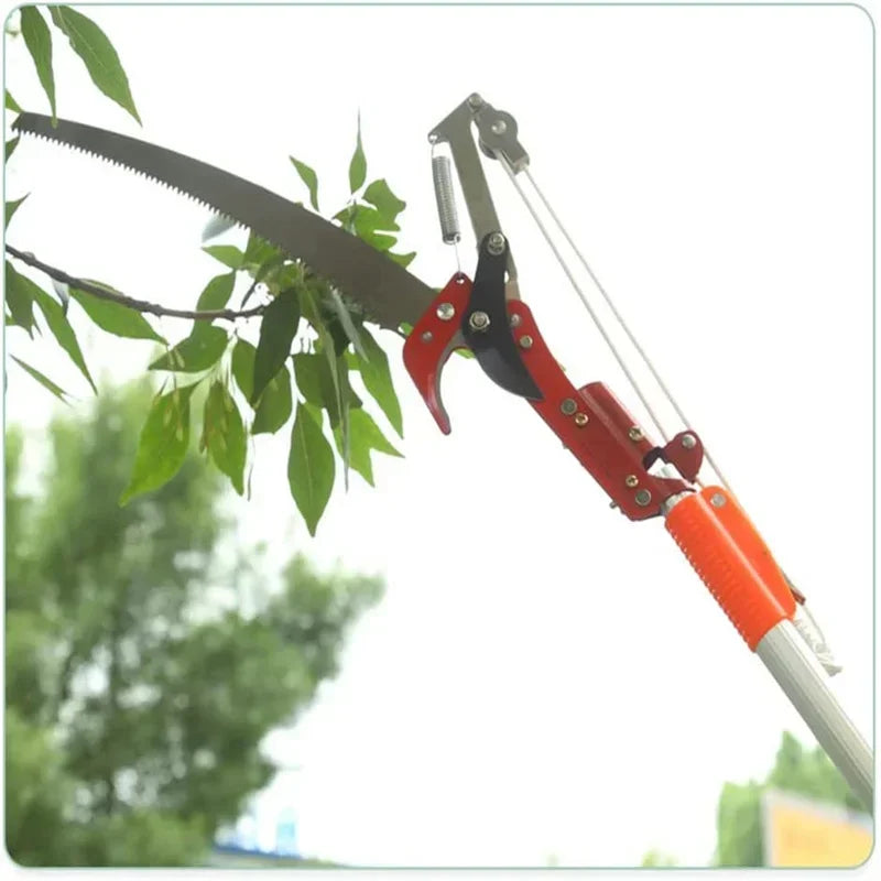 Extendable 2-in-1 Tree Pruner Saw – High Branch Garden Tool Extendable Pruner Saw Axl