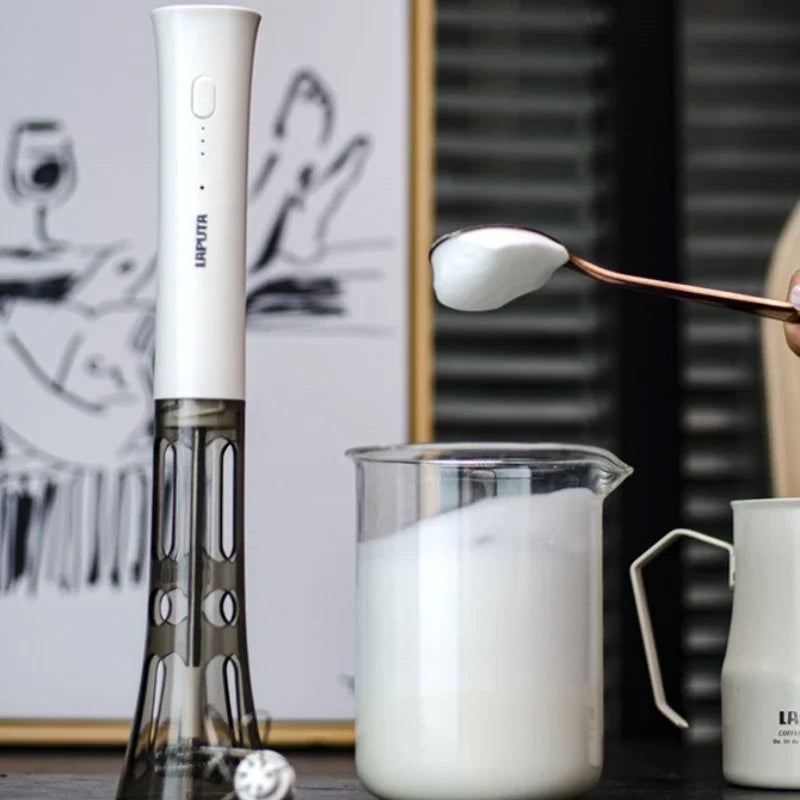 Portable Rechargeable Electric Milk Frother & Foam Maker Electric Milk Frother Axl