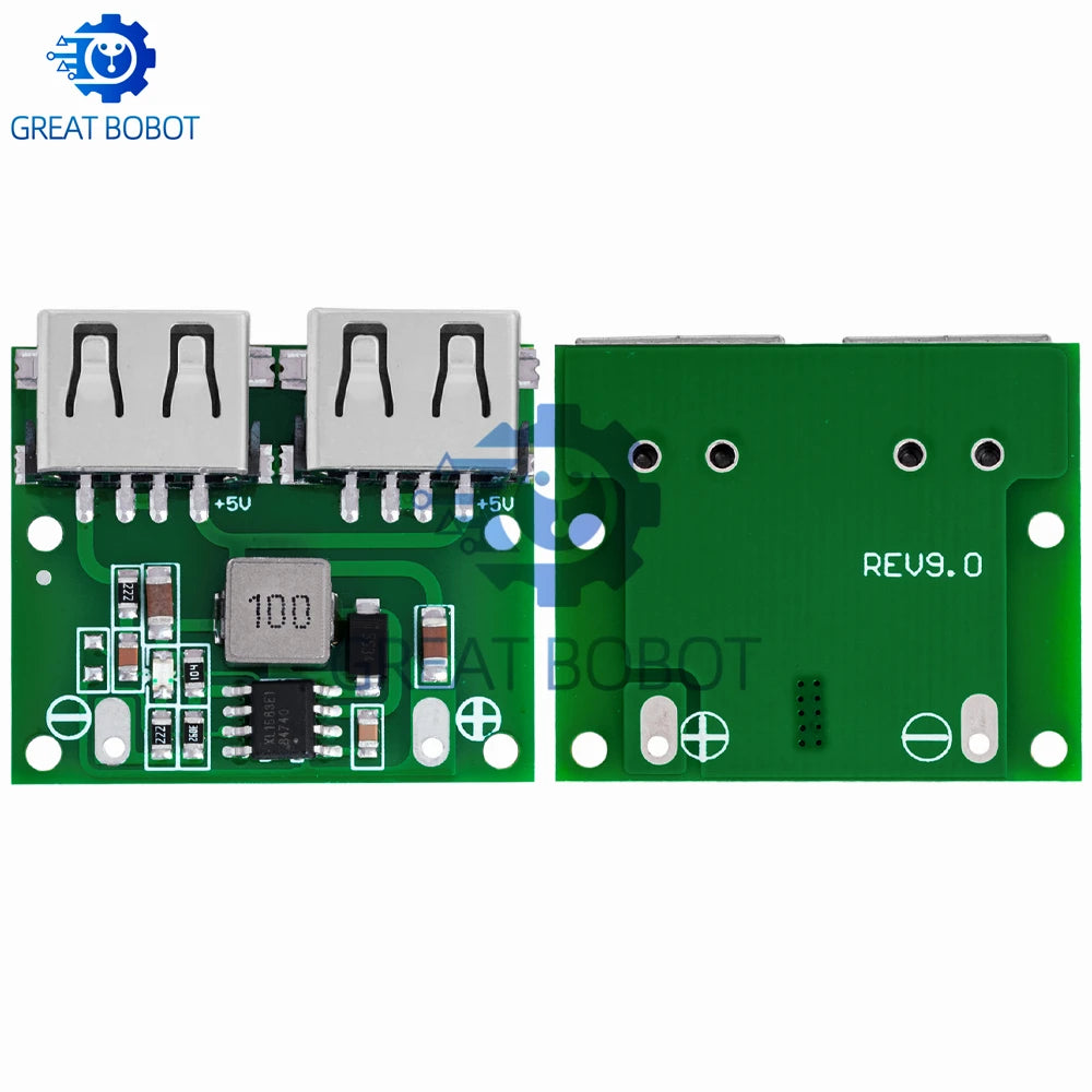 DC-DC Buck Converter 6-24V to 5V 3A Dual USB Step-Down Module Buck Converter Module Axl