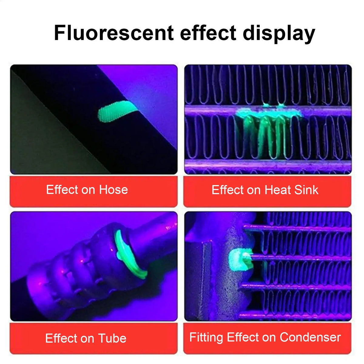 UV Fluorescent AC Leak Detection Kit – Car & Home Systems AC Leak Detection Kit Axl