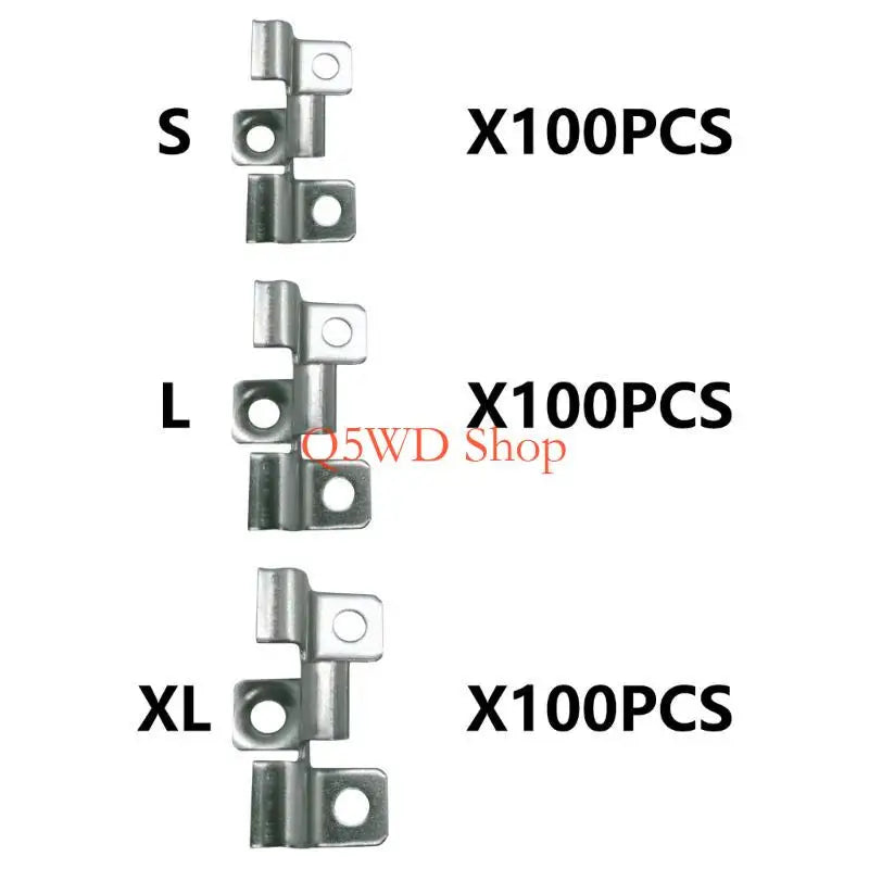 100-Pc Stainless Steel Hidden Deck Clips & Screws – T-Clip Deck Clip Fasteners Axl