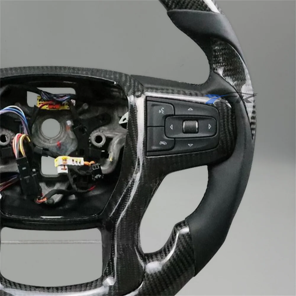 Custom Carbon Fiber Steering Wheel – Silverado 1500 2019–2024 Custom Steering Wheel Axl