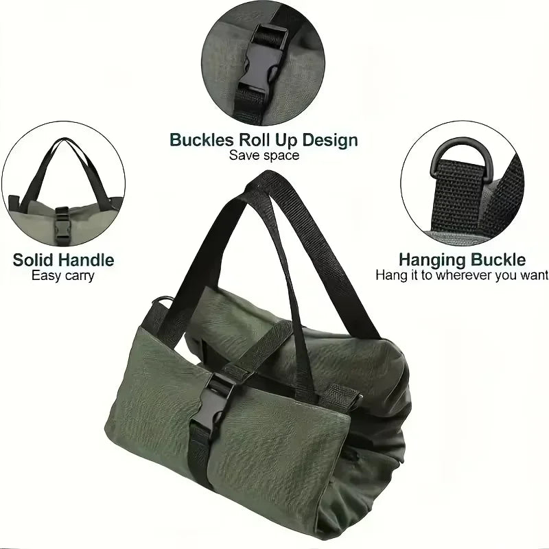 Roll-Up Tool Bag – Multi-Pocket Oxford Cloth Organizer Pouch Roll-Up Tool Bag Axl