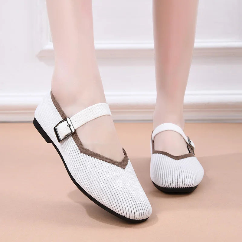HAJINK Women's Roman Flat Sandals – Hook & Loop Casual Shoes Women's Flat Sandals Axl