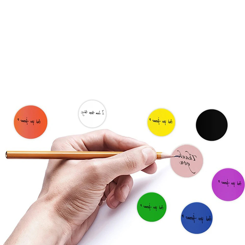 500 Round Dot Color Stickers – 1 Inch Label Roll, 10 Colors Color Dot Stickers Axl