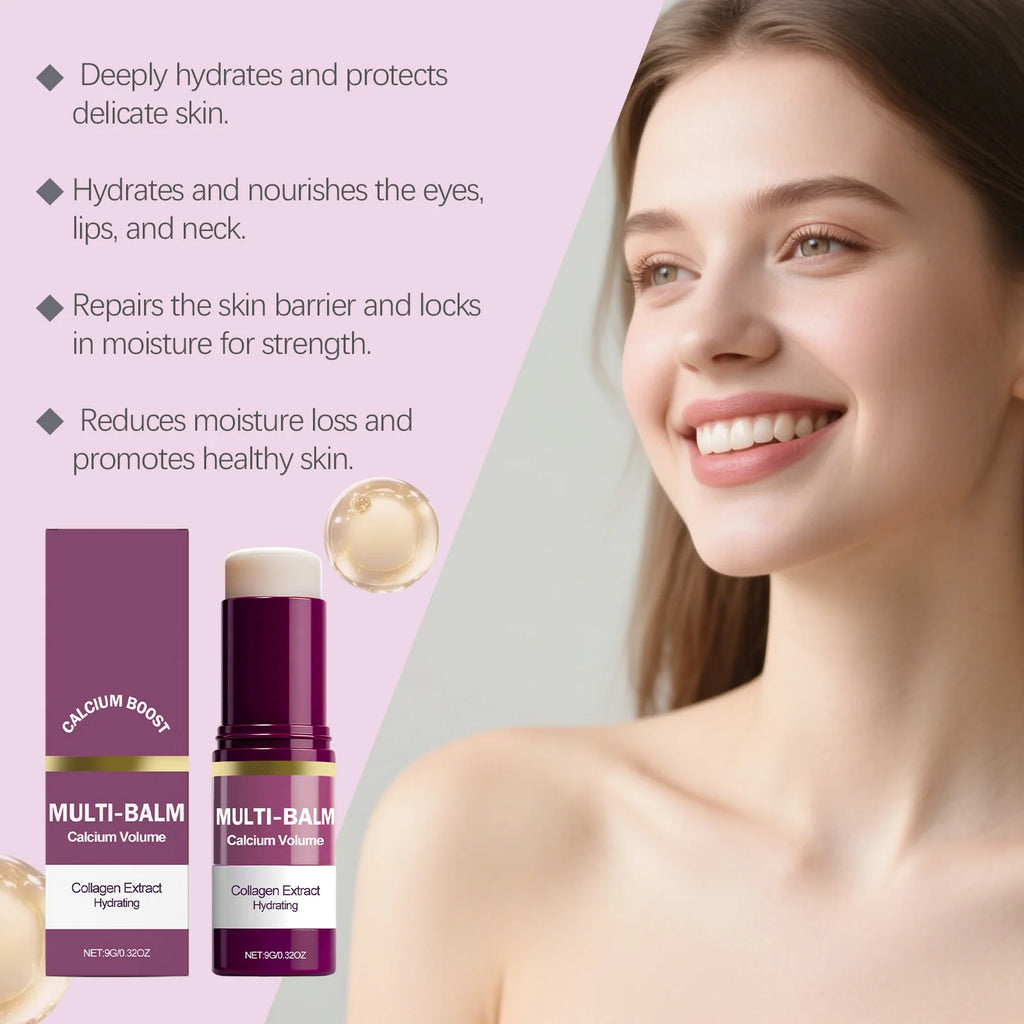 Calcium Multi Balm Stick – Collagen Firming Face & Eye Cream Moisturizing Balm Stick Axl